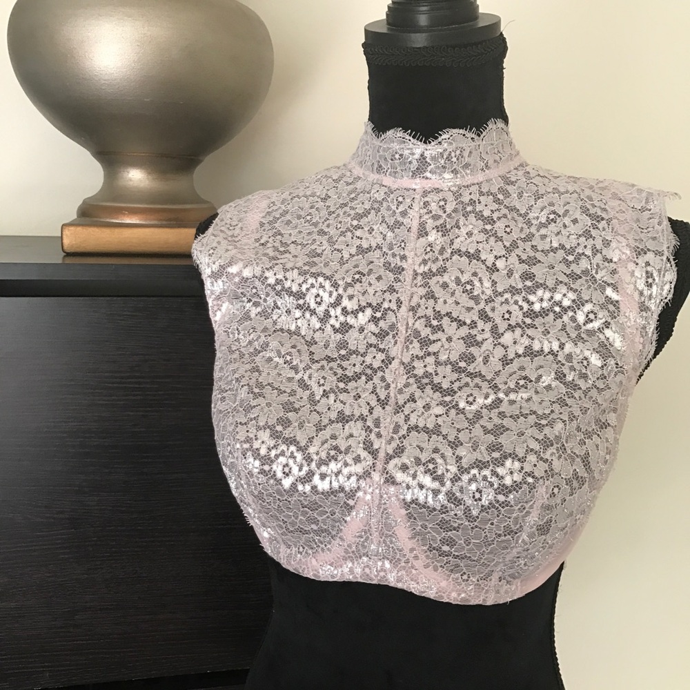 # Victoria’s Secret Dream Angels Unlined Demi Bra In Silver & Light Pink NWT